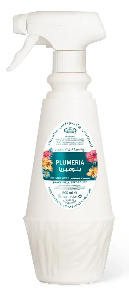 معطر مفروشات بلوميريا من الرحاب ، 500مل