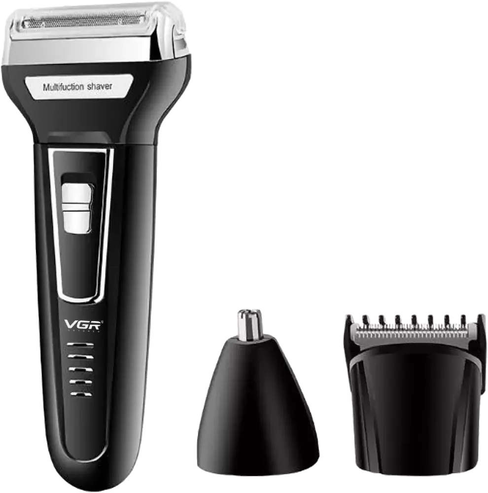 ماكينة حلاقة كهربائية للرجال في جي ار، أسود، V -210