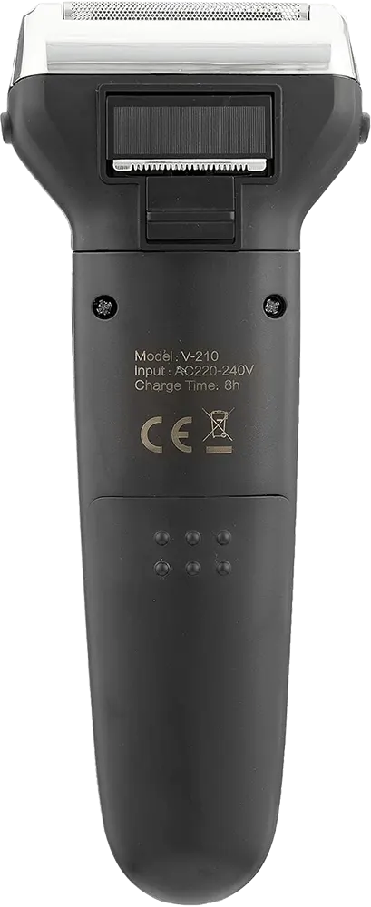 ماكينة حلاقة كهربائية للرجال في جي ار، أسود، V -210