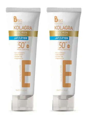 صن بلوك كولاجرا لوشن بعامل حماية من الشمس50 ، 120 مل، 1+1