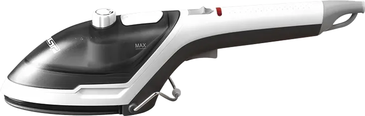 مكواة ملابس بخار محمولة دي اس بي، 1000 وات ، قاعدة سيراميك، اسود* أبيض، KD1095