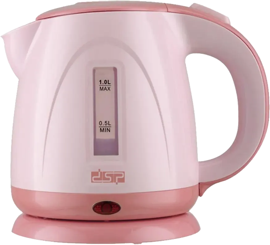 غلاية مياه كهربائية دي اس بي بلاستيك 1 لتر، 1300 وات، متعددة الألوان، KK1128