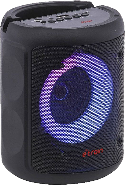 مكبر صوت لاسلكي من اي ترين، 3 بوصة، 10 وات، إضاءة ليد، قابل لإعادة الشحن، أسود، SP-311