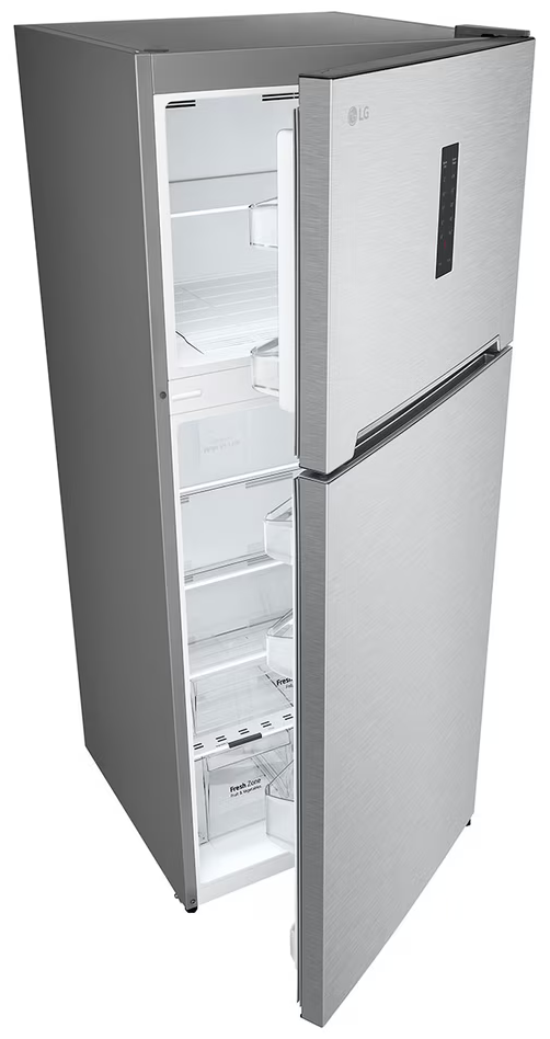 ثلاجة ال جى نوفروست ، 401 لتر ، 2 باب ، شاشة ديجيتال ، تكنولوجيا الأنفرتر ، سيلفر ، GTF402SVAN