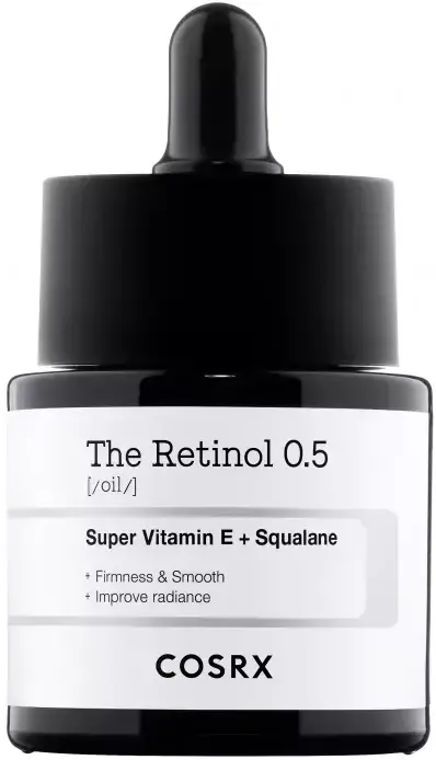 زيت الريتينول 0.5% كوزراكس، زيت مرطب للبشرة ومضاد للتجاعيد، 20  مل.