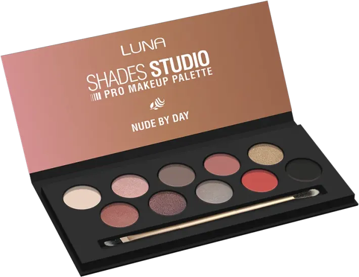 باليت ايشادو لونا شيدز ستوديو برو، نيود باي داي، 10 الوان