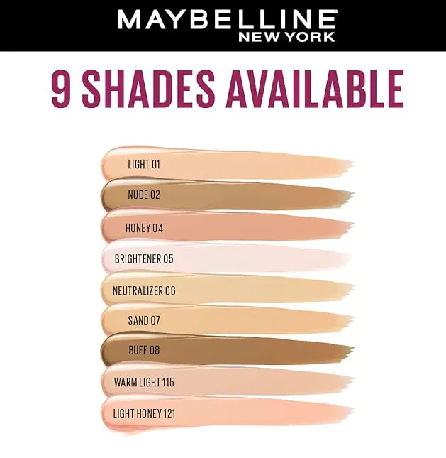 كونسيلر ميبلين ايريزر، 04