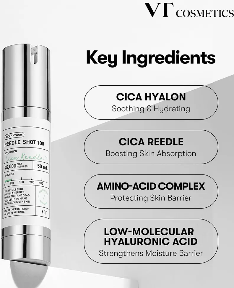 سيروم ريدل شوت 100 سيروم مرطب للبشرة من في تي كوزماتيكس، 50 مل