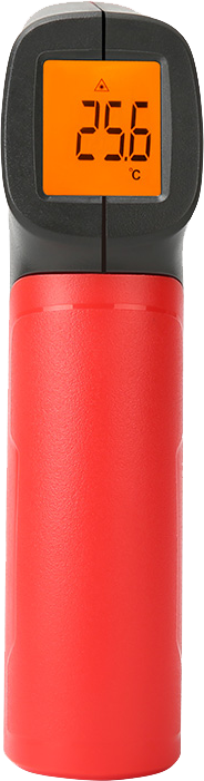 جهاز ترمومتر بالأشعة تحت الحمراء من يوني تي، شاشة ديجيتال، صغير الحجم، أحمر، +UT-300A