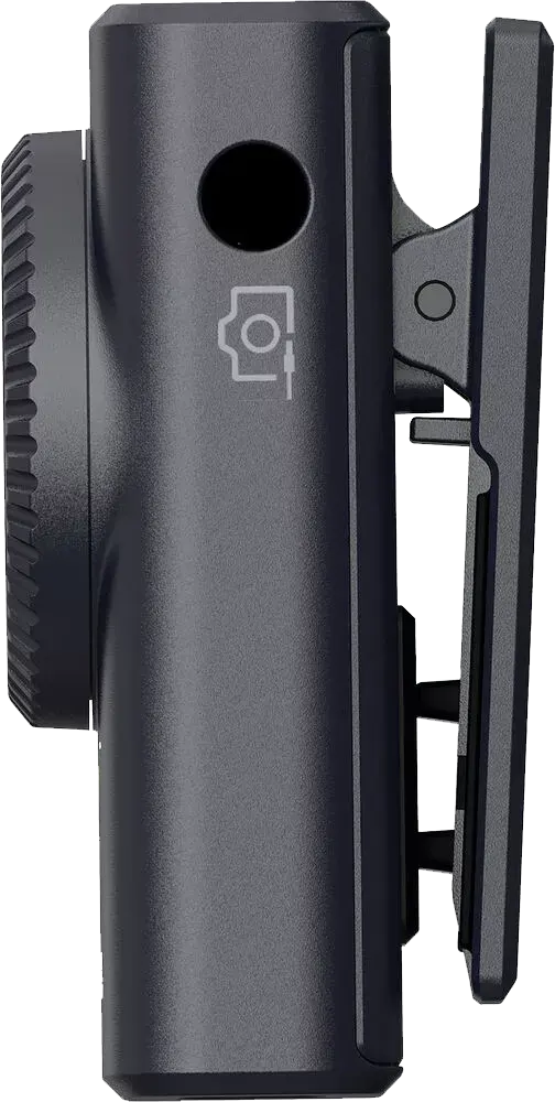 مايكروفون لاسلكي هولي لاند لارك ام 2، قابل لاعادة الشحن، خاصية إلغاء الضوضاء، لون أسود