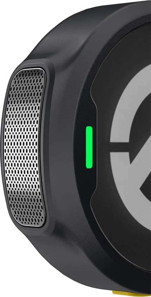 مايكروفون لاسلكي هولي لاند لارك ام 2، قابل لاعادة الشحن، خاصية إلغاء الضوضاء، لون أسود