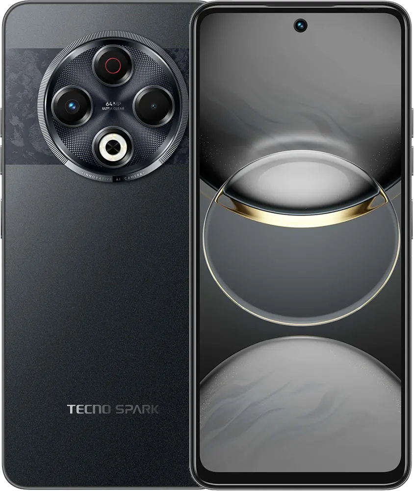 Tecno Spark 30 Mobile, 256GB Memory, 8GB RAM, 4G LTE , Stellar Shadow