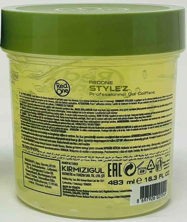 جل شعر ريد ون مثبت وملمع بزيت الزيتون، 483 مل