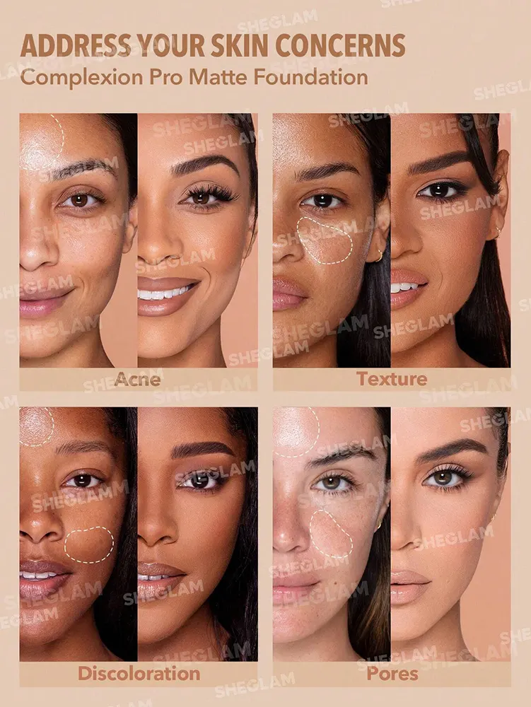 فاونديشن شيجلام كومبليكشن برو مات يدوم طويلا، وارم فانيليا