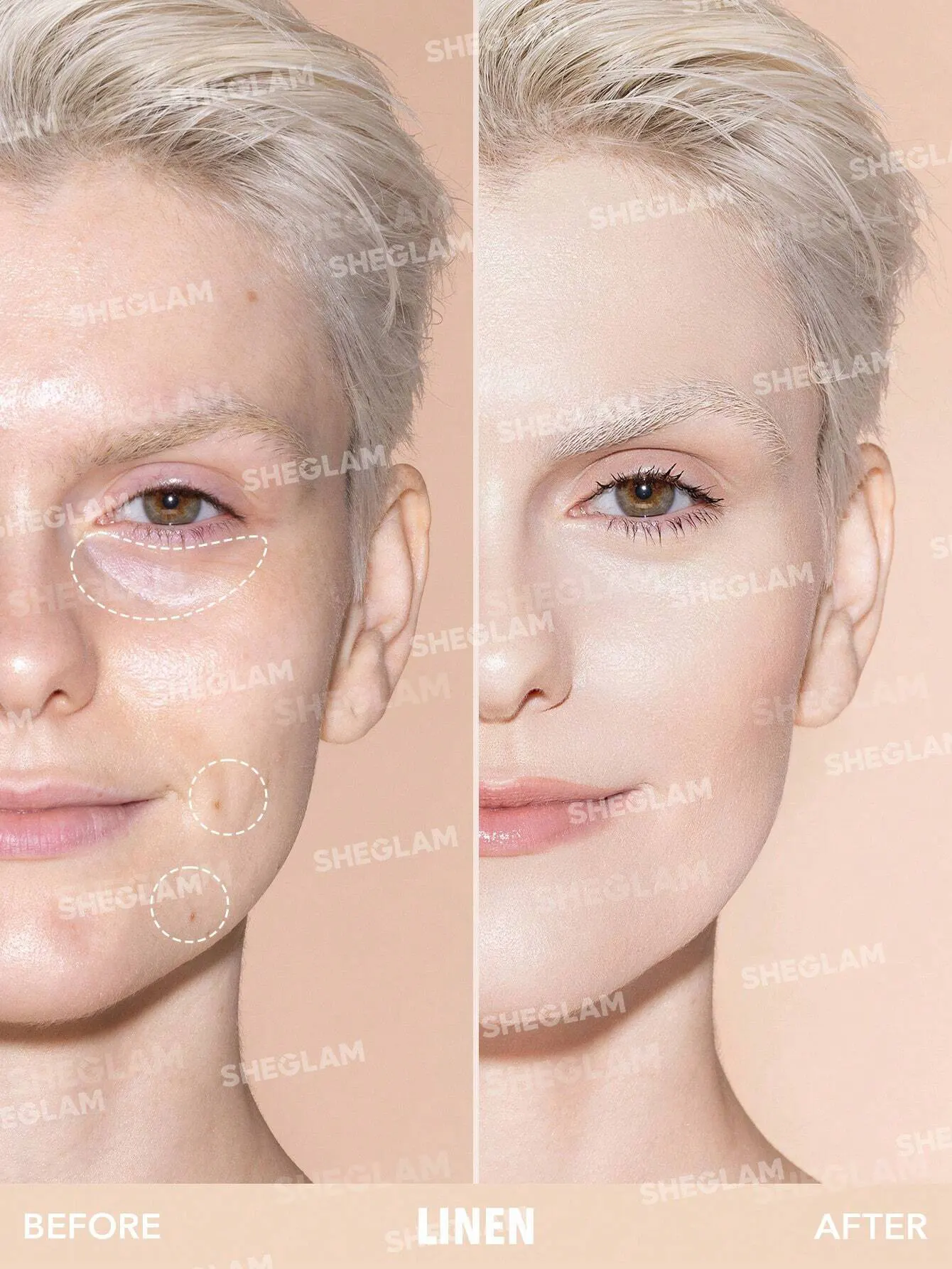 كونسيلر شيجلام بتغطية عالية، لينين