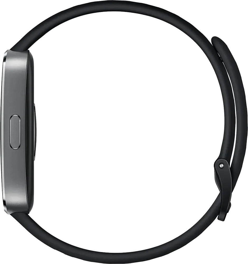 ساعة يد هواوي باند 10 ، شاشة اموليد تعمل باللمس 1.47 بوصة ، مقاومة للماء، سوار مطاطي ، هيكل الومنيوم، بطارية تدوم حتى 14 يوم، أسود