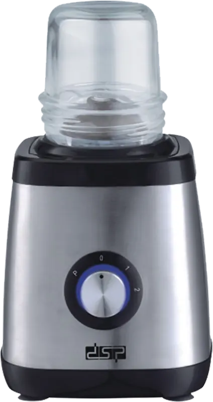 خلاط كهربائي دي اس بي، 350 وات، 1.5 لتر، مطحنة ، فضي، موديل KJ2003