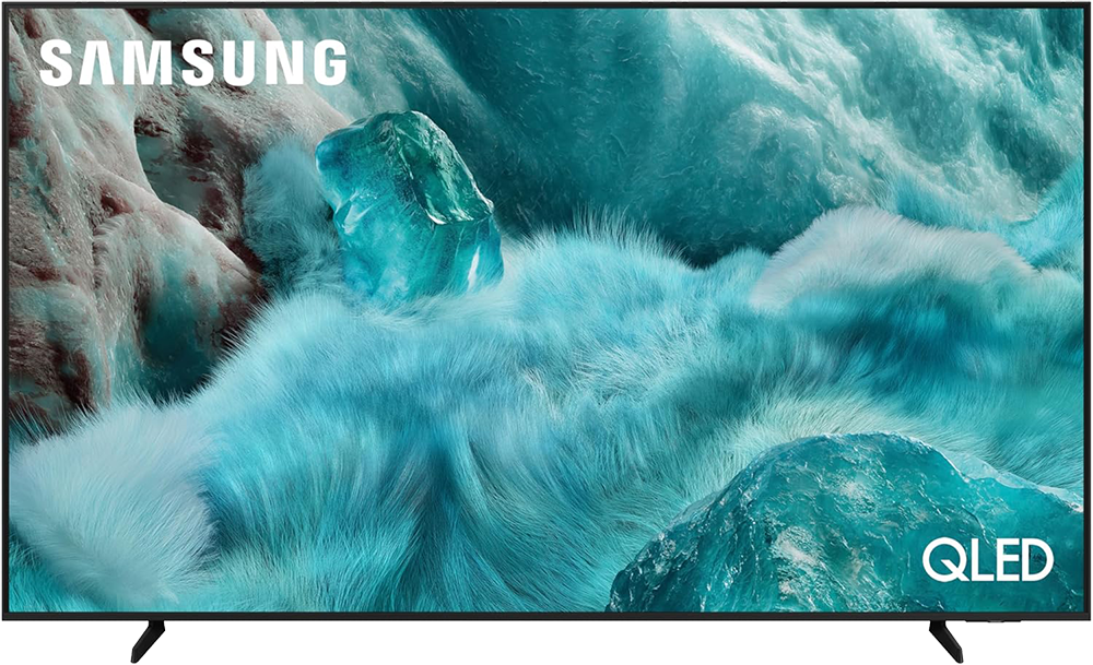 شاشة سامسونج سمارت بدون حواف ، 65 بوصة ، بدقة 4K ، تقنية QLED - HDR ، واي فاي ، QA65Q7FAAUXEG  ، موديل [ 2025 ]
