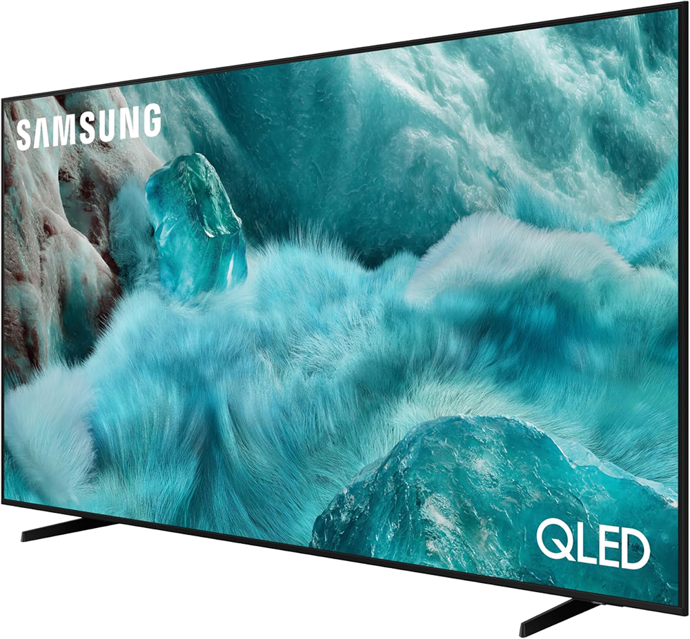 شاشة سامسونج سمارت بدون حواف ، 65 بوصة ، بدقة 4K ، تقنية QLED - HDR ، واي فاي ، QA65Q7FAAUXEG  ، موديل [ 2025 ]