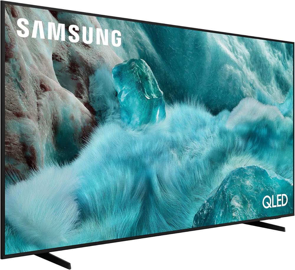 شاشة سامسونج سمارت بدون حواف ، 65 بوصة ، بدقة 4K ، تقنية QLED - HDR ، واي فاي ، QA65Q7FAAUXEG  ، موديل [ 2025 ]