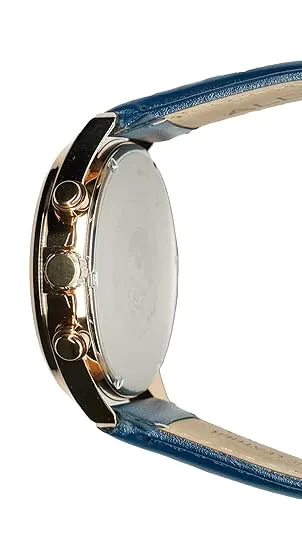 ساعة البا رجالي، مينا زرقاء، منقوش،  AM3878X1