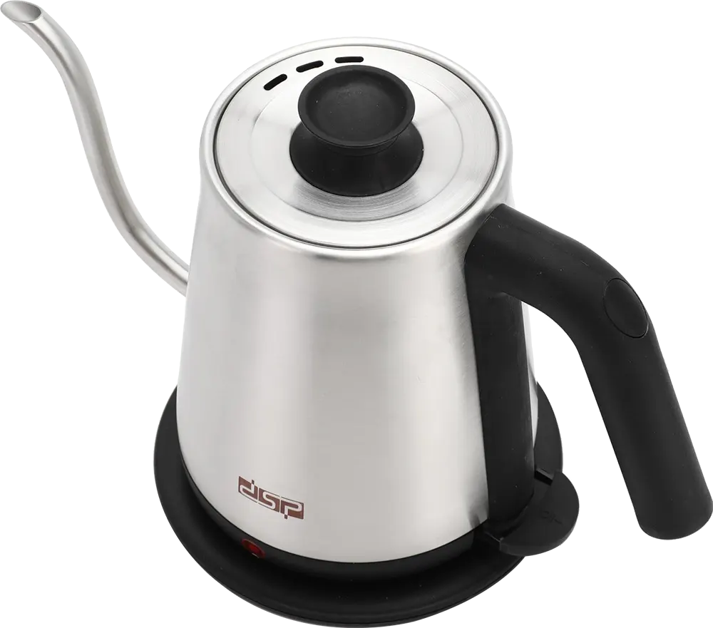 غلاية مياه كهربائية ستانلس دي اس بي 1200 وات، 800 ملي، فضي، موديل KK1284