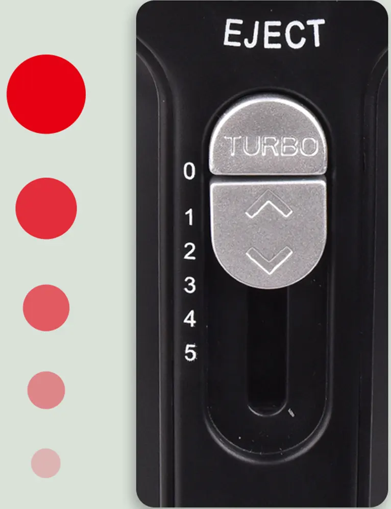 مضرب بيض دي اس بي 250 وات، 5 سرعات، فضي، موديل KM2069