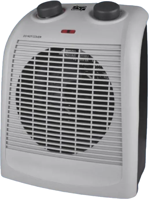 دفاية مروحة دي اس بي، 2000 وات، أبيض، KD3008