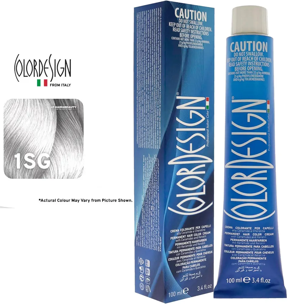 صبغة شعر دائمة كولور ديزاين 1SG سعة 100 مل