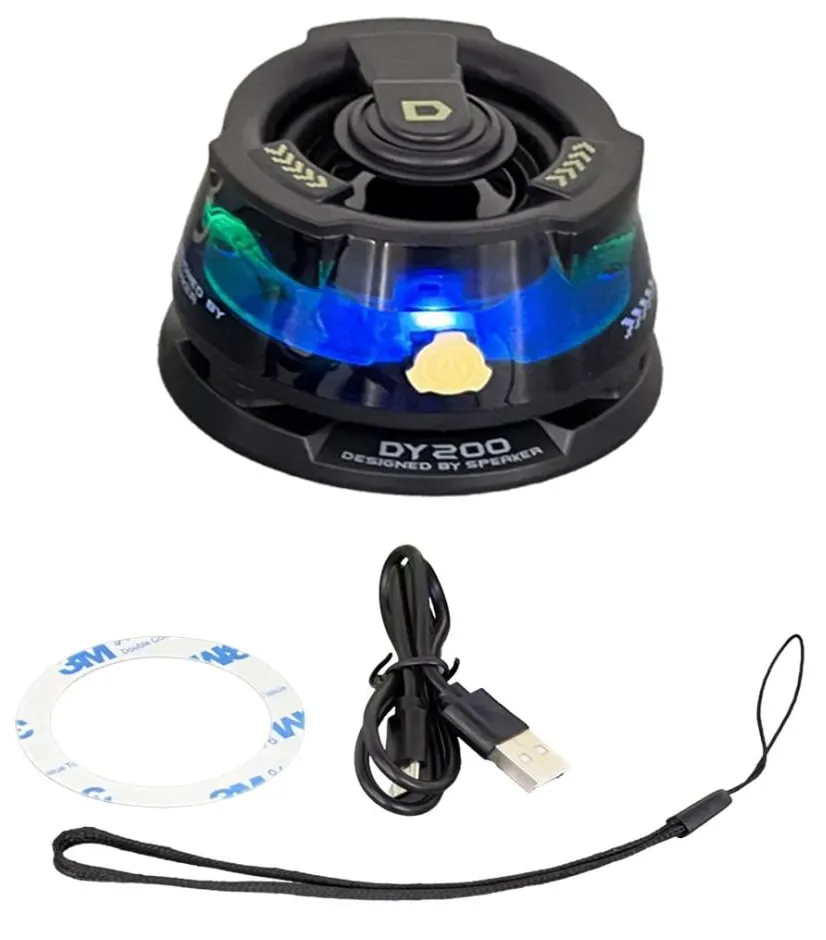 سماعه مكبر صوت مغناطيسي مع تأثير اضاءة ، 6991