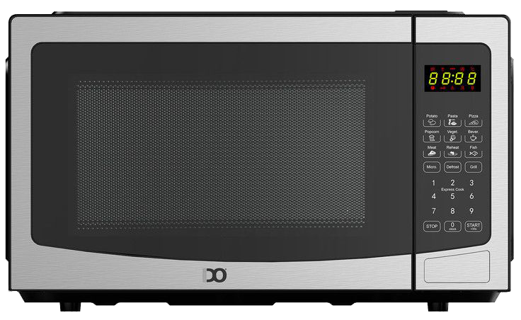 Microwave IDO , 30 Liters, 1520 Watts, Digital Screen, Grill, Black x Silver, MW30G-SV