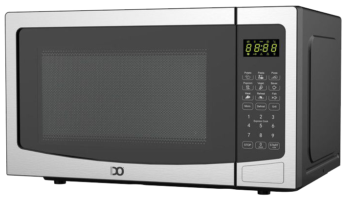 Microwave IDO , 30 Liters, 1520 Watts, Digital Screen, Grill, Black x Silver, MW30G-SV