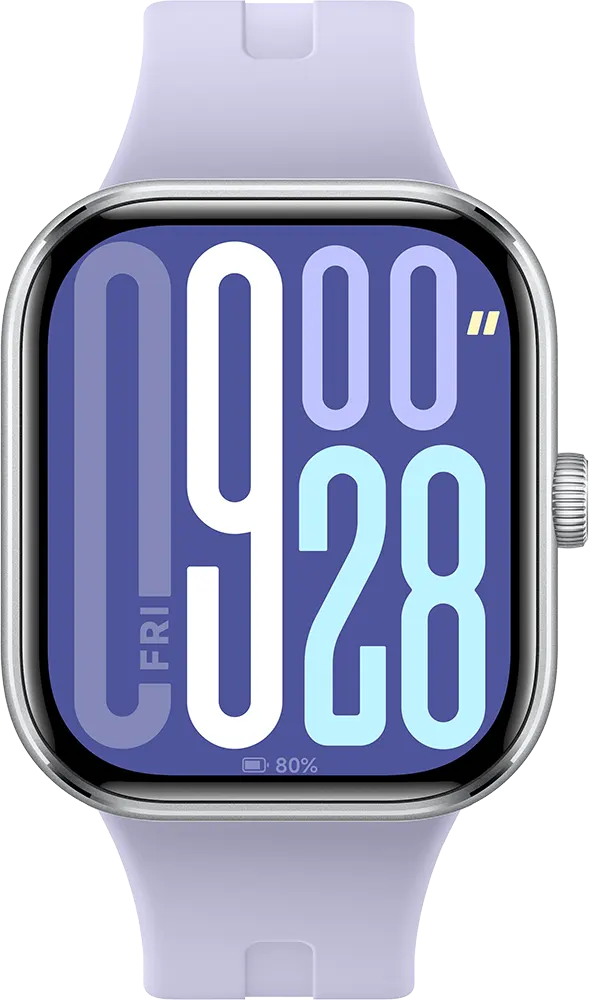 ساعة ريدمي ووتش 5 الذكية، شاشة لمس 2.07 بوصة، مقاومة للماء، بطارية 550 مللي أمبير، بنفسجي