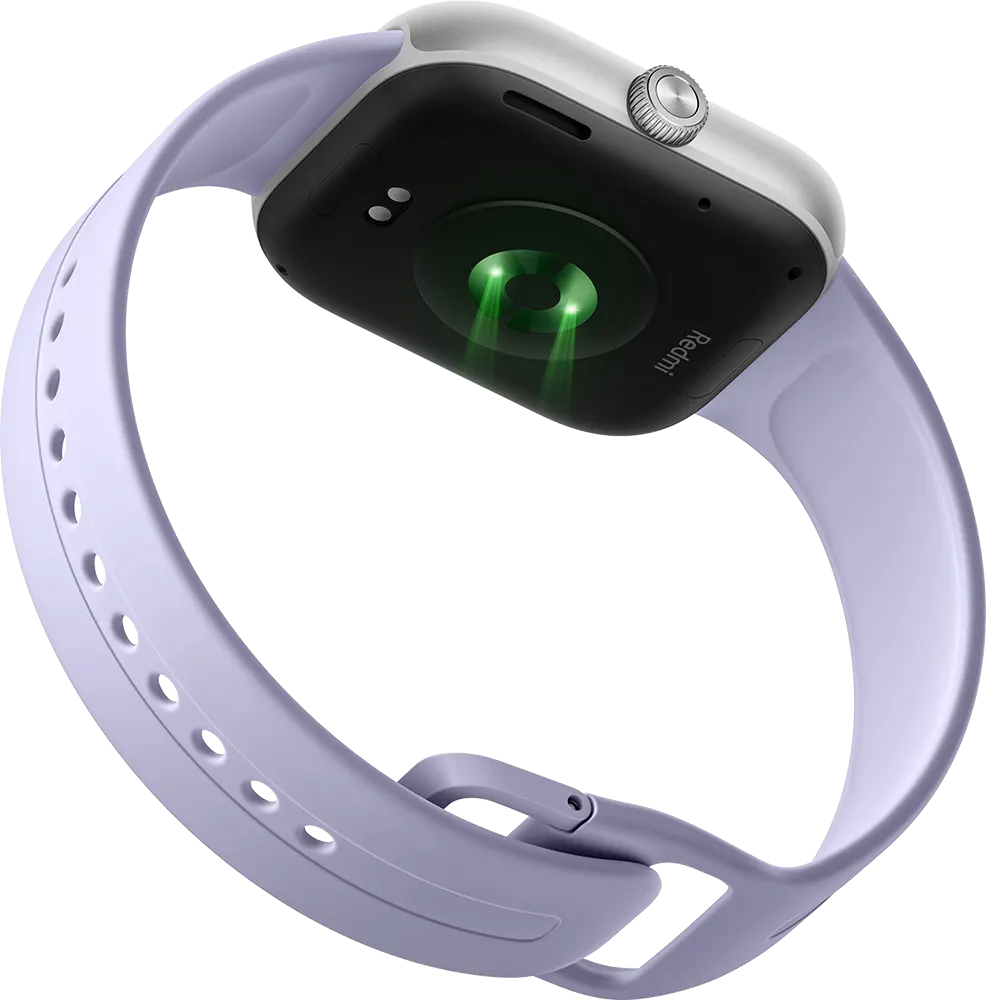 ساعة ريدمي ووتش 5 الذكية، شاشة لمس 2.07 بوصة، مقاومة للماء، بطارية 550 مللي أمبير، بنفسجي