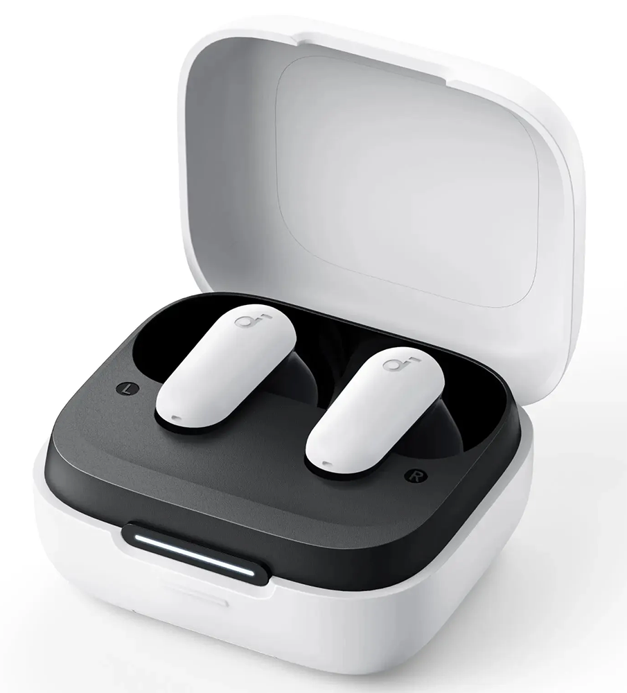 سماعات أذن لاسلكية  أنكر ساوندكور P30I، بلوتوث 5.4، خاصية إلغاء الضوضاء النشطة، مقاومة للماء IP54، بطارية تدوم 45 ساعة، أبيض، A3959Z21