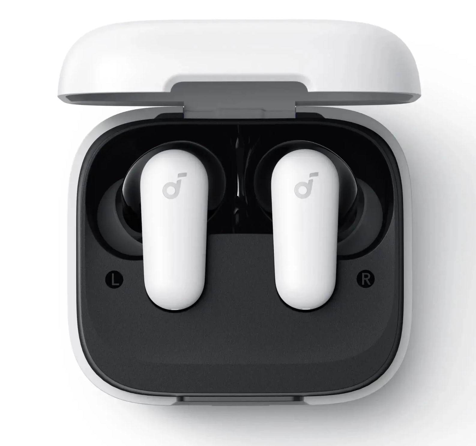 سماعات أذن لاسلكية  أنكر ساوندكور P30I، بلوتوث 5.4، خاصية إلغاء الضوضاء النشطة، مقاومة للماء IP54، بطارية تدوم 45 ساعة، أبيض، A3959Z21