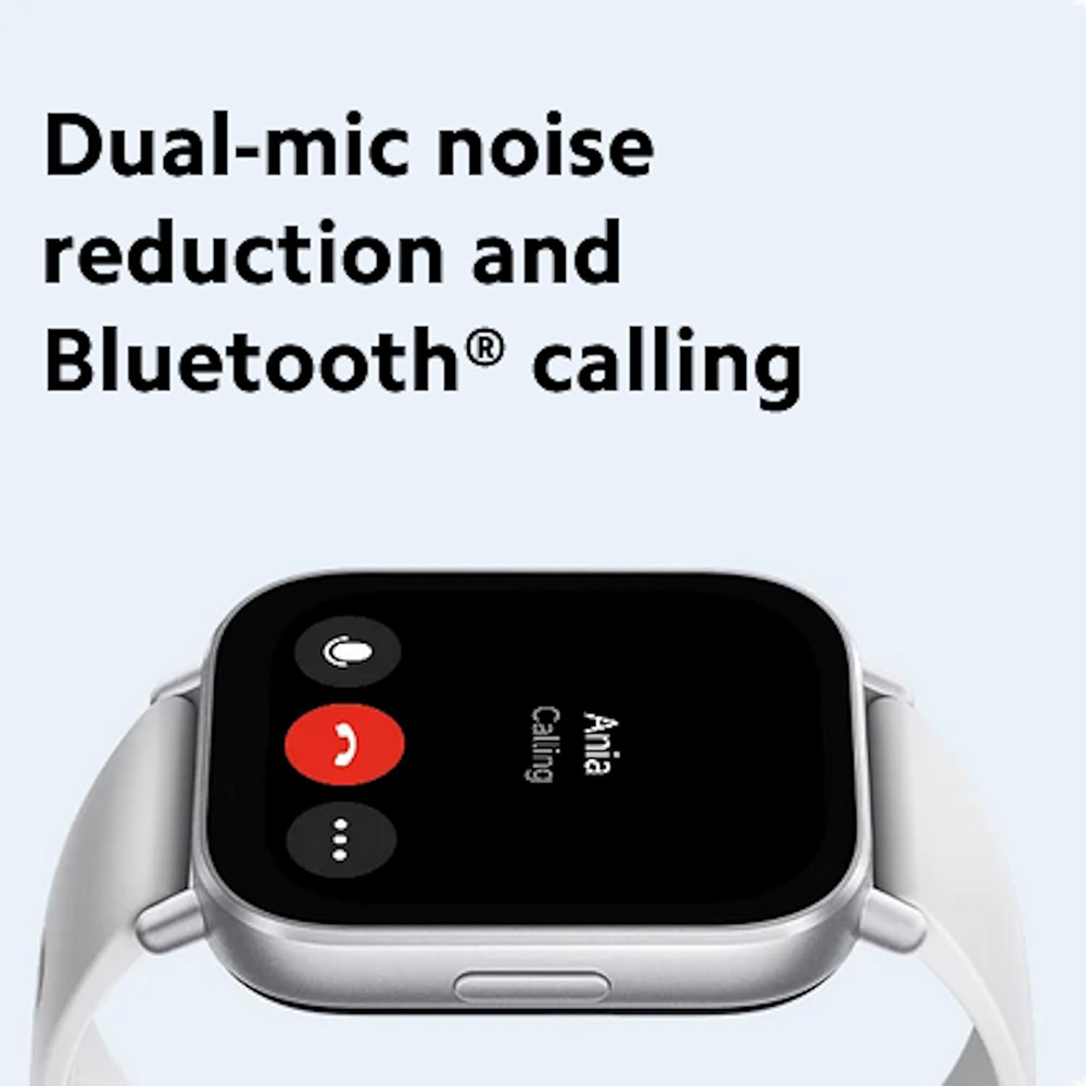 ساعة ريدمي 5 أكتيف الذكية، شاشة لمس 2 بوصة، مقاومة للماء، بطارية 470 مللي أمبير، سيلفر ماط، M2351W1