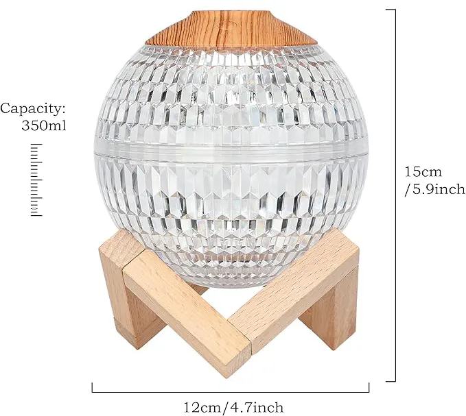 فواحه كرة كريستالية مضئية ، 2254-6