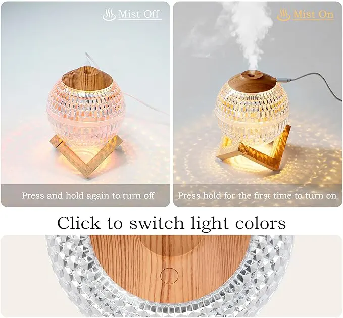 فواحه كرة كريستالية مضئية ، 2254-6