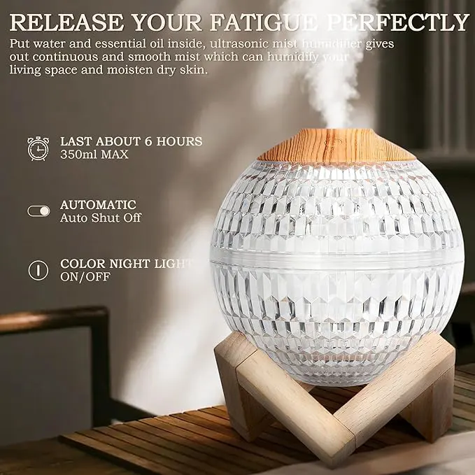 فواحه كرة كريستالية مضئية ، 2254-6