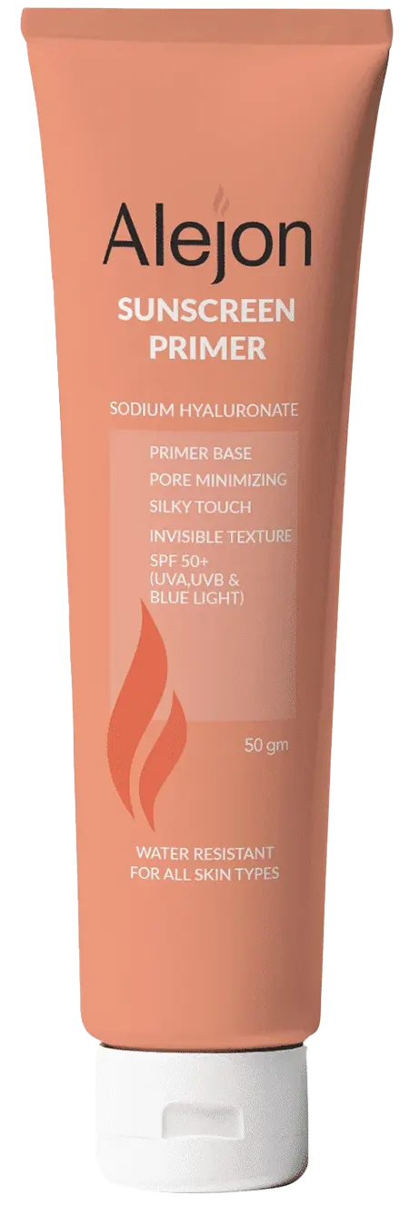 اليجون صن بلوك برايمر بعامل حمايه 50+، واقي شمس لكل انواع البشرة، 50 جم