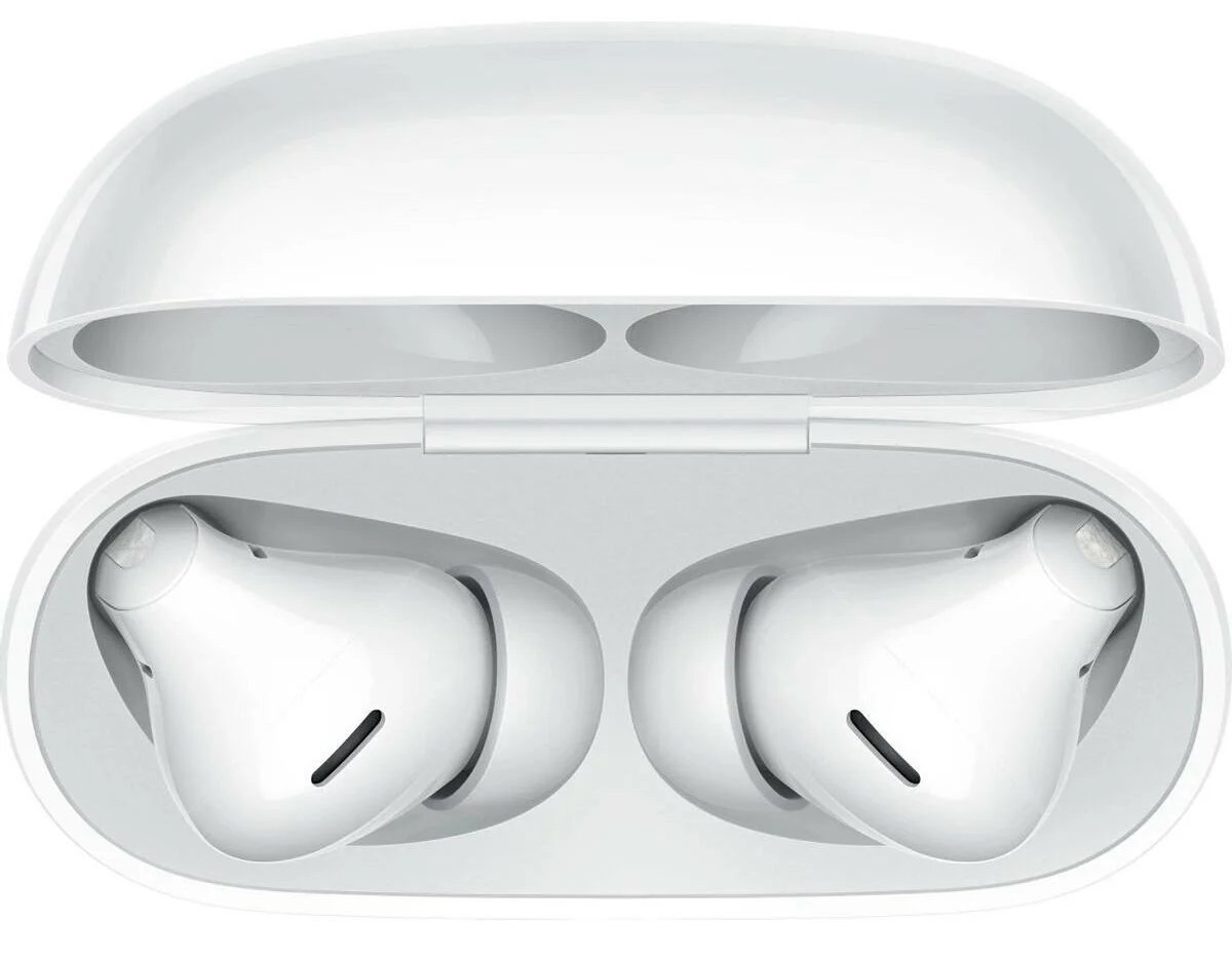 سماعة اذن شاومي ريدمي بودز 5 برو ، بلوتوث 5.3 ، خاصية الغاء الضوضاء ، 3 ميكروفونات ، أبيض - مون لايت ، M2317E1