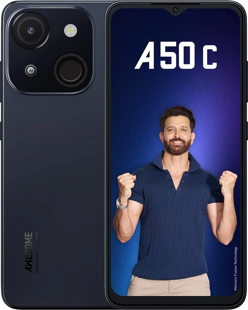 موبايل اي تيل A50C ، ثنائي الشريحة، ذاكرة 32 جيجابايت، رامات 2 جيجابايت، شبكة الجيل الرابع إل تي إي، أسود