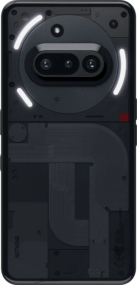 هاتف ناثينج Phone 3a ثنائي الشريحة، ذاكرة داخلية 256 جيجابايت، رامات 12 جيجابايت، شبكة الجيل الخامس، أسود