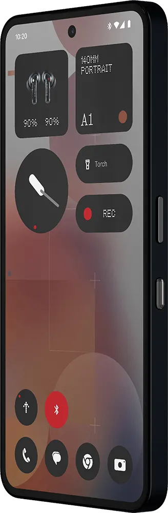 هاتف ناثينج Phone 3a Pro ثنائي الشريحة، ذاكرة داخلية 256 جيجابايت، رامات 12 جيجابايت، شبكة الجيل الخامس، اسود