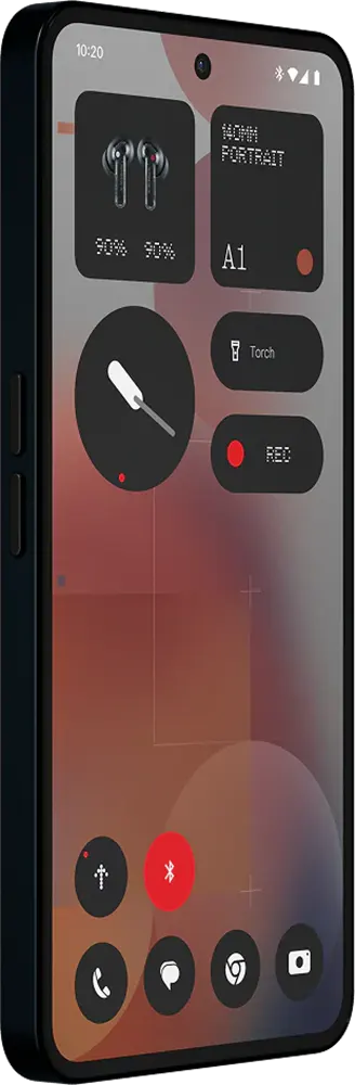 هاتف ناثينج Phone 3a Pro ثنائي الشريحة، ذاكرة داخلية 256 جيجابايت، رامات 12 جيجابايت، شبكة الجيل الخامس، اسود