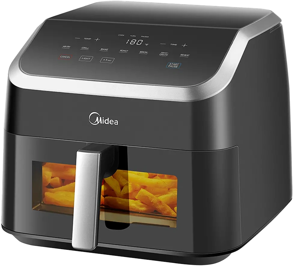 قلاية هوائية ميديا، 9 لتر، 2200 وات، ديجيتال، اسود، MF-CY85WK (بضمان ميراكو)