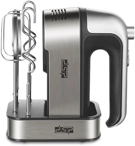 مضرب بيض دي اس بي، 250 وات، مع قاعدة تثبيت، فضي*أسود، KM2068