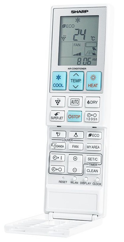 تكييف هواء سبليت شارب ، 2.25 حصان ، بارد - ساخن ، تكنولوجيا الانفرتر ، شاشة ديجيتال ، بلازما كلاستر ، واي فاي ،  أبيض ، AY-XP18BHE