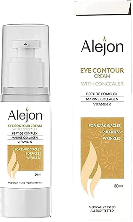 اي كونتور كريم اليجون للهالات السوداء وكونسيلر، 30 مل.